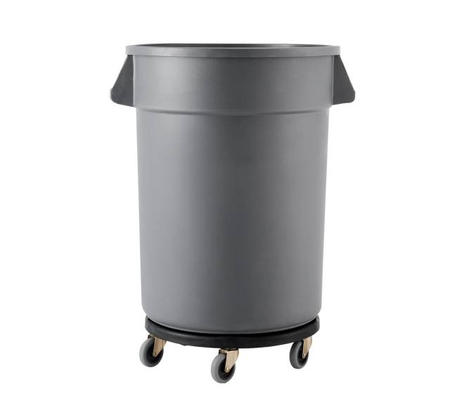 Apvalus šiukšliadėžės vežimėlis 20-55 galonų talpai0