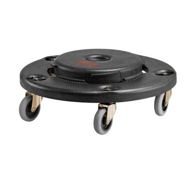 Apvalus šiukšliadėžės vežimėlis 20-55 galonų talpai9