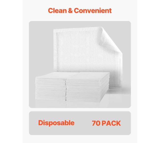 Vienkartiniai po paklodžių paklotai 70 vnt.4