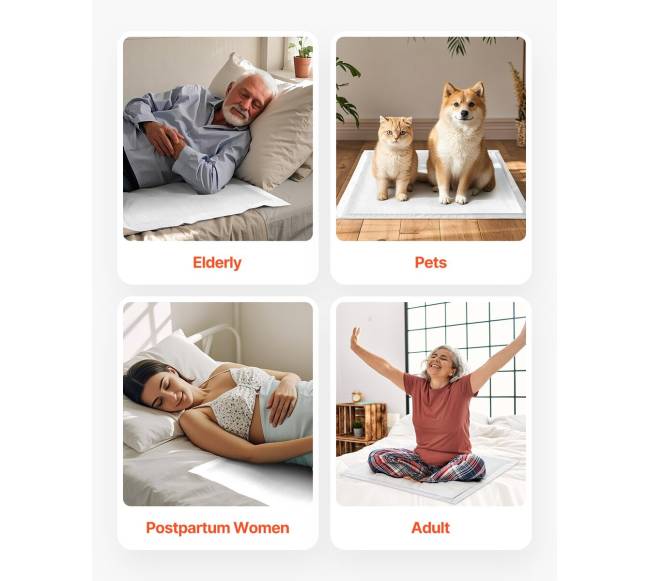 Vienkartiniai po paklodžių paklotai 70 vnt.5