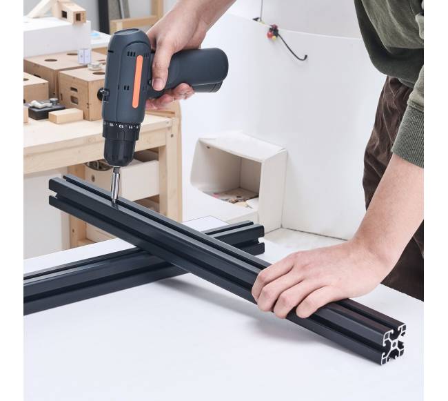 4 vnt. T formos 4040 aliuminio profiliai 600 mm7