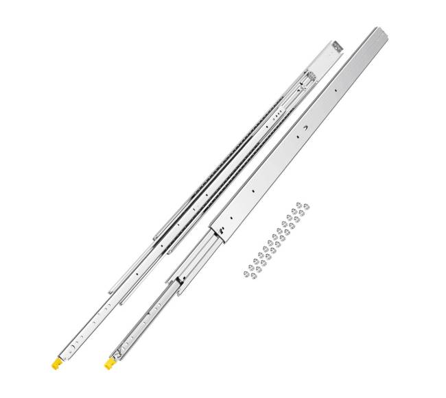 Minkštai užsidarančios stalčių bėgeliai 46-152 cm8