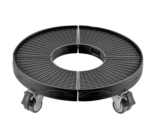 Reguliuojamas apvalus vežimėlis su ratukais8