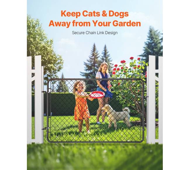 Grandinėlių tvoros varteliai 2.2-6 m x 1.8 m, be stulpų4