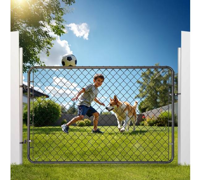 Grandinėlių tvoros varteliai 2.2-6 m x 1.8 m, be stulpų7