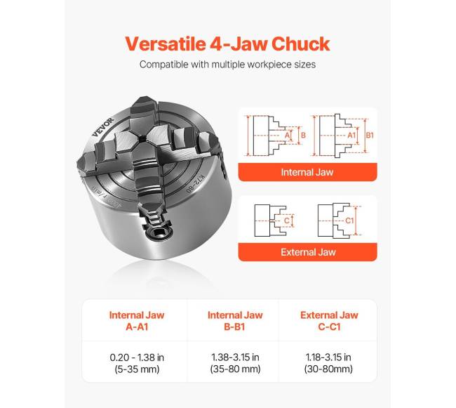 80 mm keturių žandų savicentrė tekinimo griebtuvas3