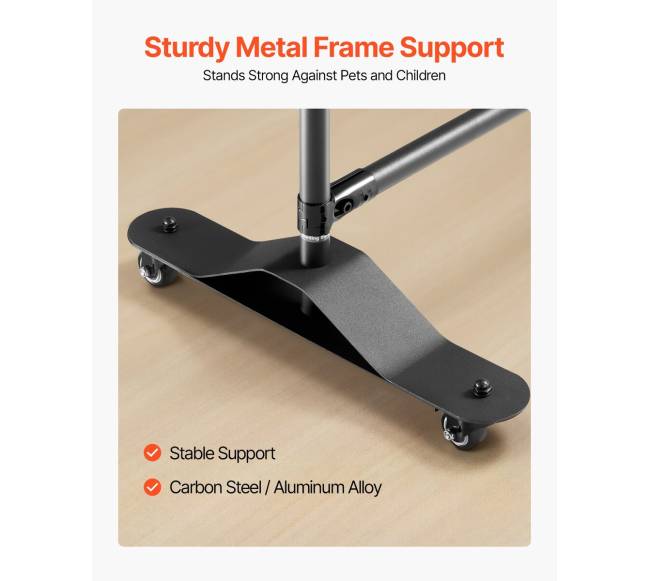 Mobilus kambario skiriamoji pertvara ant ratukų pilka4