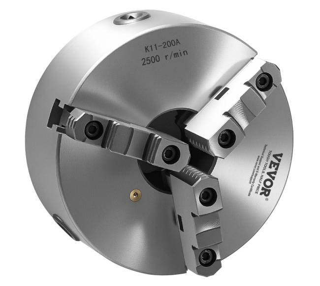 Pats centrojantis 3 žandikaulių tekinimo griebtuvas0