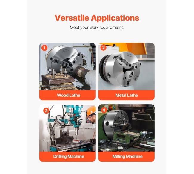 Pats centrojantis 3 žandikaulių tekinimo griebtuvas5