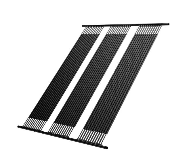 Saulės baseino šildytuvas, 4 x 3 m su 4 plokštėmis0