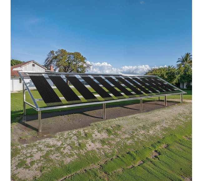 Saulės baseino šildytuvas, 4 x 3 m su 4 plokštėmis7