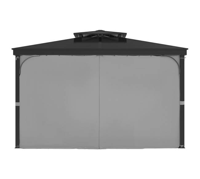 Paviljono privatumo užuolaidos pilkos8