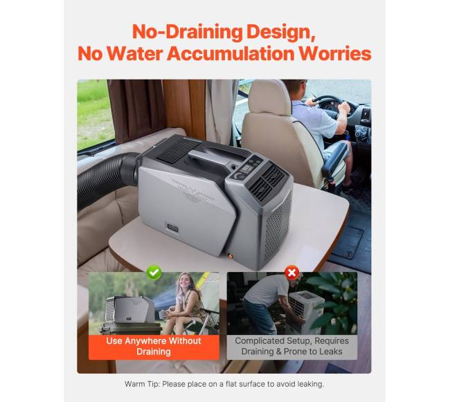 Nešiojamas oro kondicionierius 5000 BTU stovyklavimui4