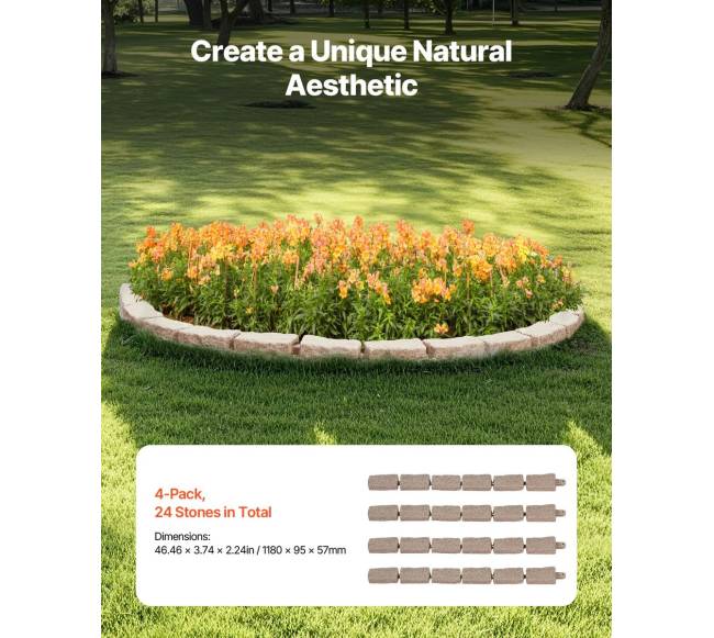 Dirbtinio akmens sodo krašteliai takeliams1