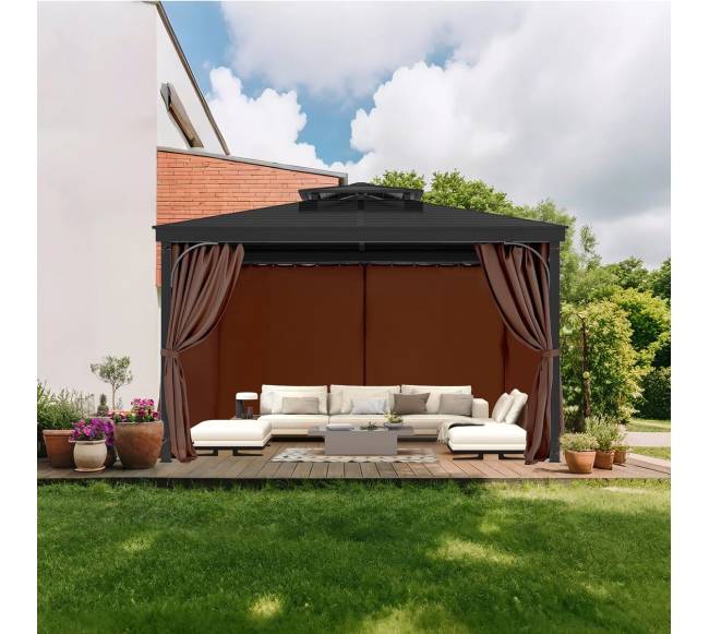 Pavėsinės užuolaidos 10 x 10, 284 cm7