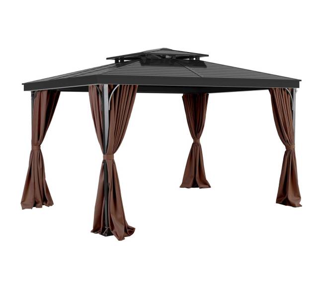 Pavėsinės užuolaidos 10 x 10, 284 cm10