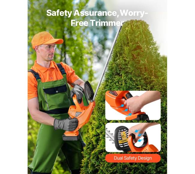 Belaidė elektrinė gyvatvorių žoliapjovė 20V3