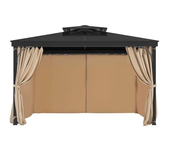 Paviljono privatumo užuolaida 281 x 341 x 214 cm khaki0