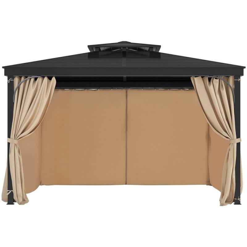 Paviljono privatumo užuolaida 281 x 341 x 214 cm khaki0