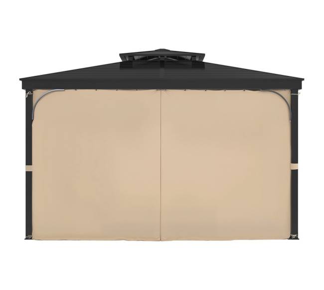 Paviljono privatumo užuolaida 281 x 341 x 214 cm khaki8