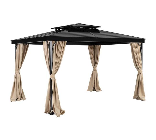 Paviljono privatumo užuolaida 281 x 341 x 214 cm khaki10