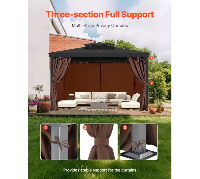 Privatumo užuolaidos 12 x 10 x 7 pavėsinei5