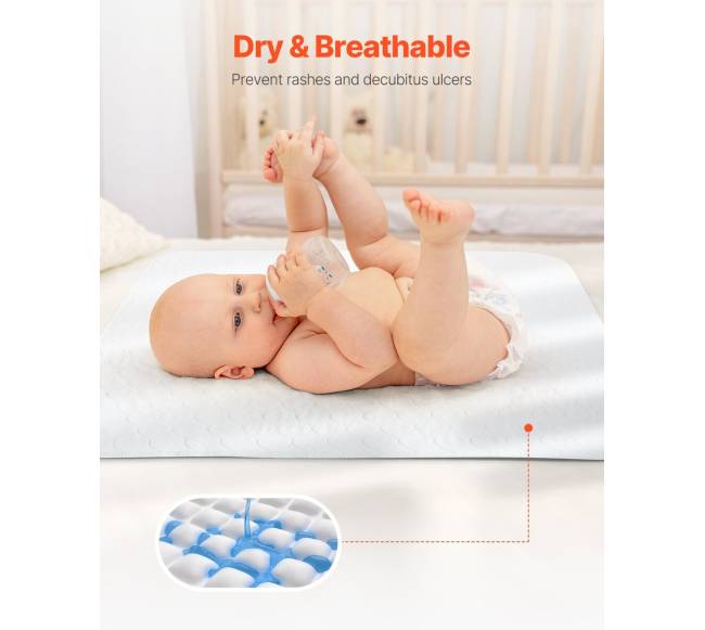 Daugkartinės neperšlampamos paklodės 10 vnt3