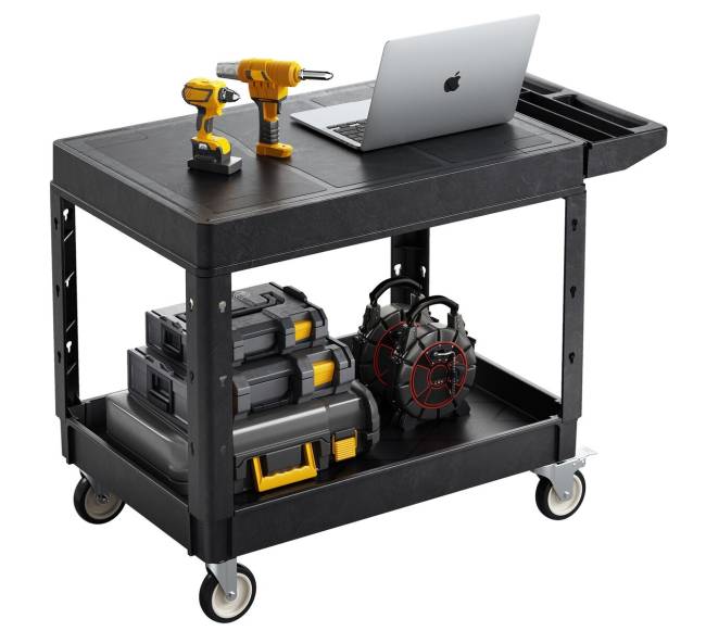 2 lentynų vežimėlis su ratukais10