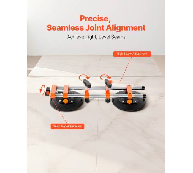 Beslėgis siūlių sujungiklis stalviršiui su 15 cm siurbtuku2
