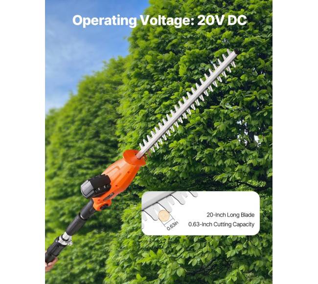 Išplečiamos belaidės gyvatvorių žirklės1