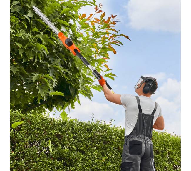 Išplečiamos belaidės gyvatvorių žirklės7