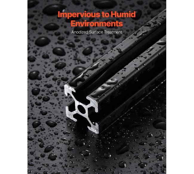 150 cm 10 vnt t-slot aliuminio profilis3