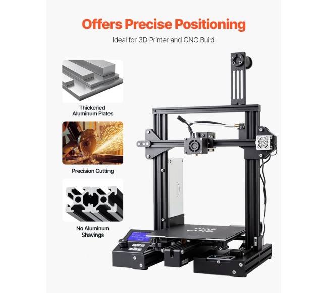 150 cm 10 vnt t-slot aliuminio profilis4