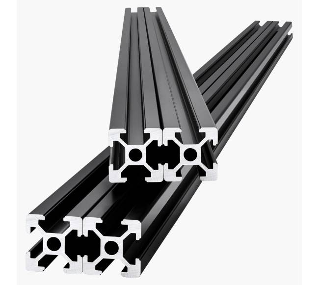 4 vnt 1200 mm T formos aliuminio bėgis10