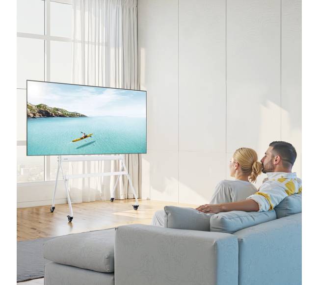 Mobilus televizoriaus stovas su ratukais, 35-100 col.7