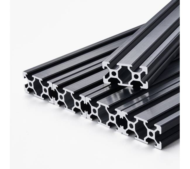 5 vnt. 1000 mm T Slot 2040 anodizuotas aliuminis profilis0