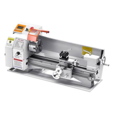 Metalo tekinimo staklės 22 x 45 cm, automatinis padavimas0
