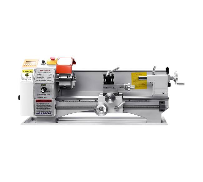 Metalo tekinimo staklės 22 x 45 cm, automatinis padavimas9