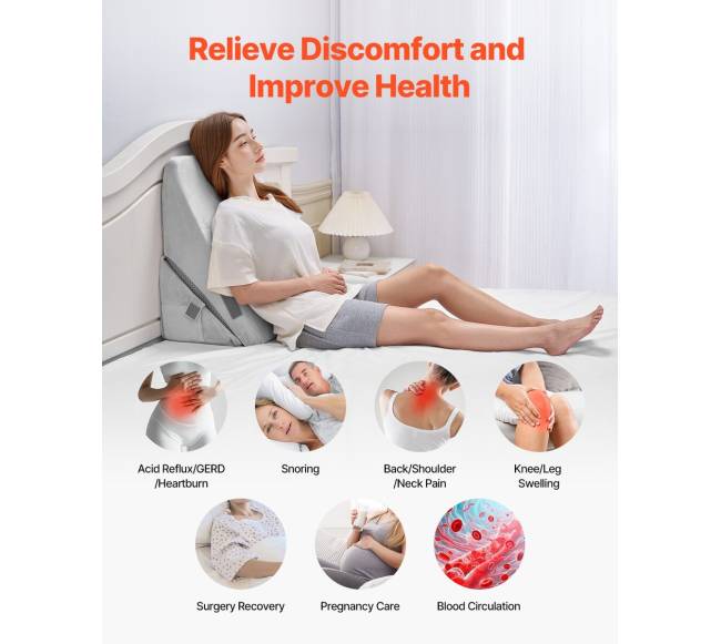 Ortopedine pagalvė kūgio formos reguliuojama plaunama4