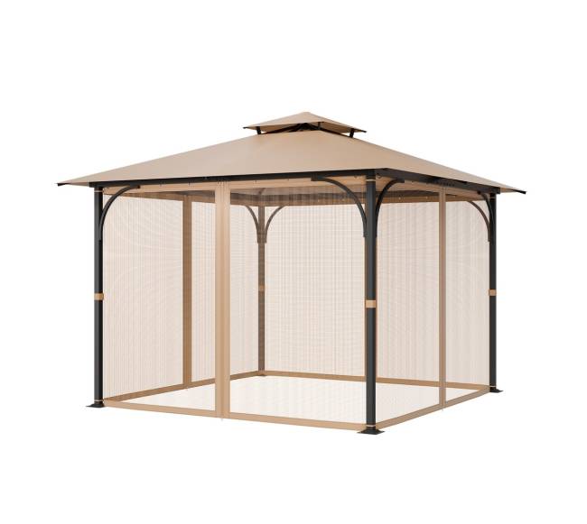 Pakeitimo pavėsinės tinklelis 10x10x7 ft8