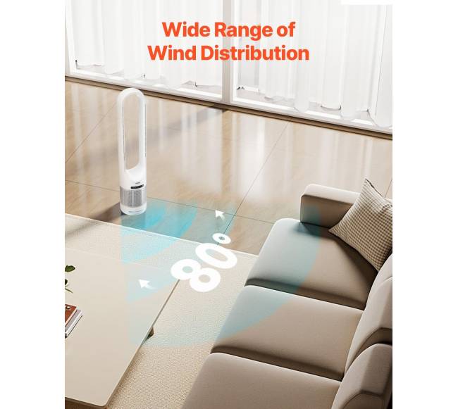 1,05 m bokštinis ventiliatorius su nuotoliniu valdymu4