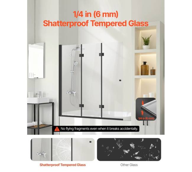 Voniai skirtos be rėmelio sulenkiamos dušo durys1