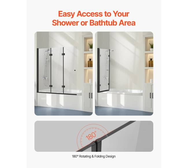 Voniai skirtos be rėmelio sulenkiamos dušo durys5