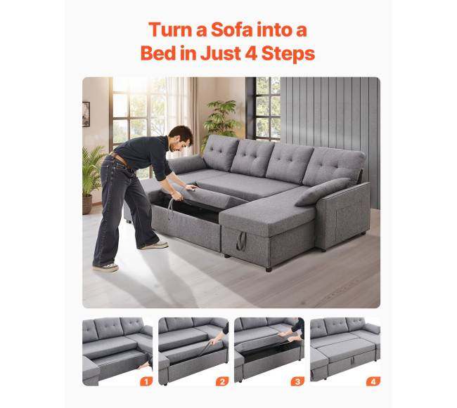 U formos 6 vietų miegamoji sofa pilka5