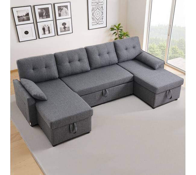 U formos 6 vietų miegamoji sofa pilka7