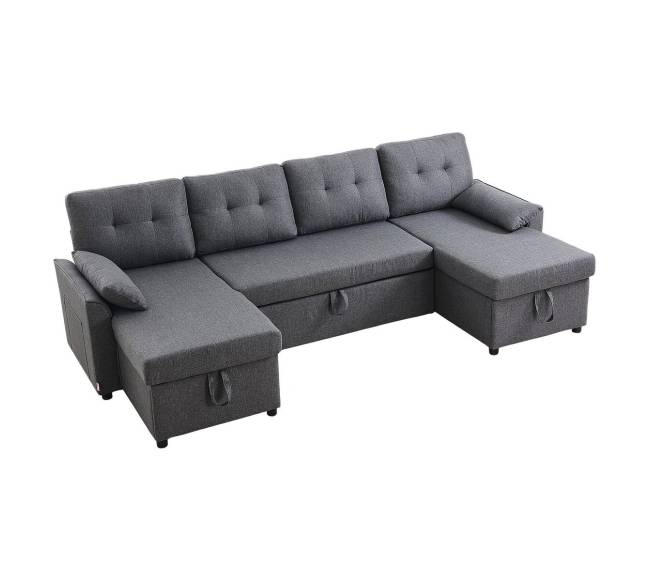 U formos 6 vietų miegamoji sofa pilka9