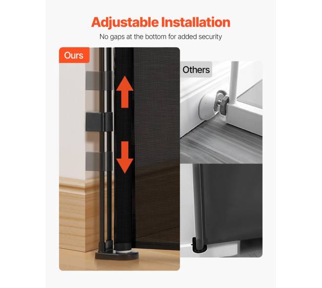 Ištraukiamas apsauginis vartelis vaikams ir gyvūnams2