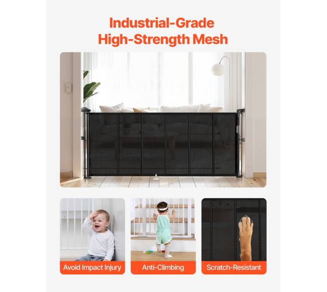 Ištraukiamas apsauginis vartelis vaikams ir gyvūnams4