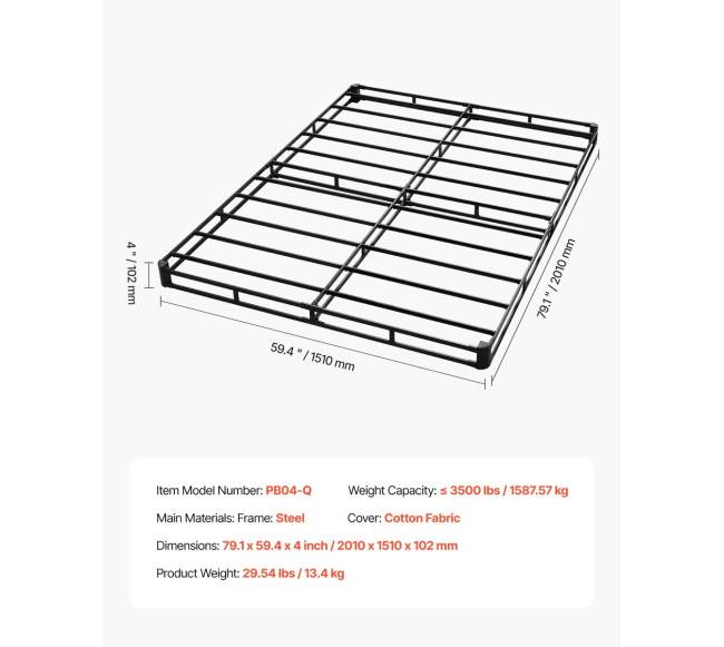 Dvigulė lovos rėmas su dėže ir audiniu6