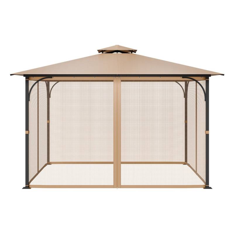 Atsarginis tinklinis paviljono tinklelis 10x12x7 ft0